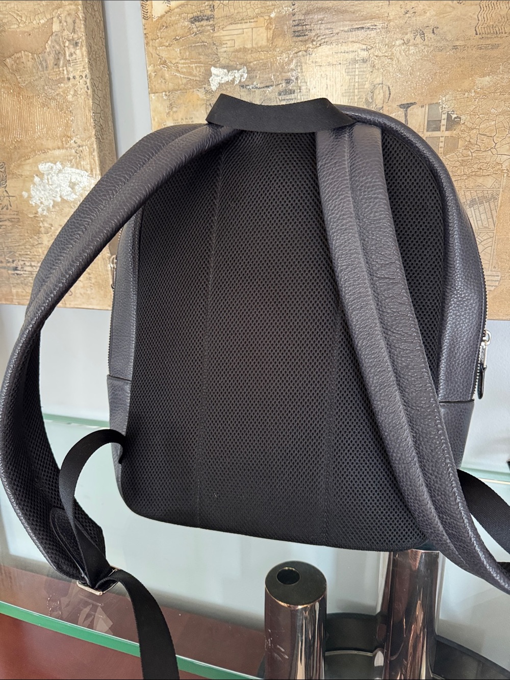Coach Leather Backpack - Picture 4 of 8